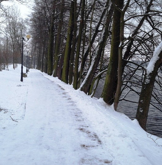 Mazury to również wspaniałe ścieżki biegowe - Jez. Czos, fot. trenerka.info