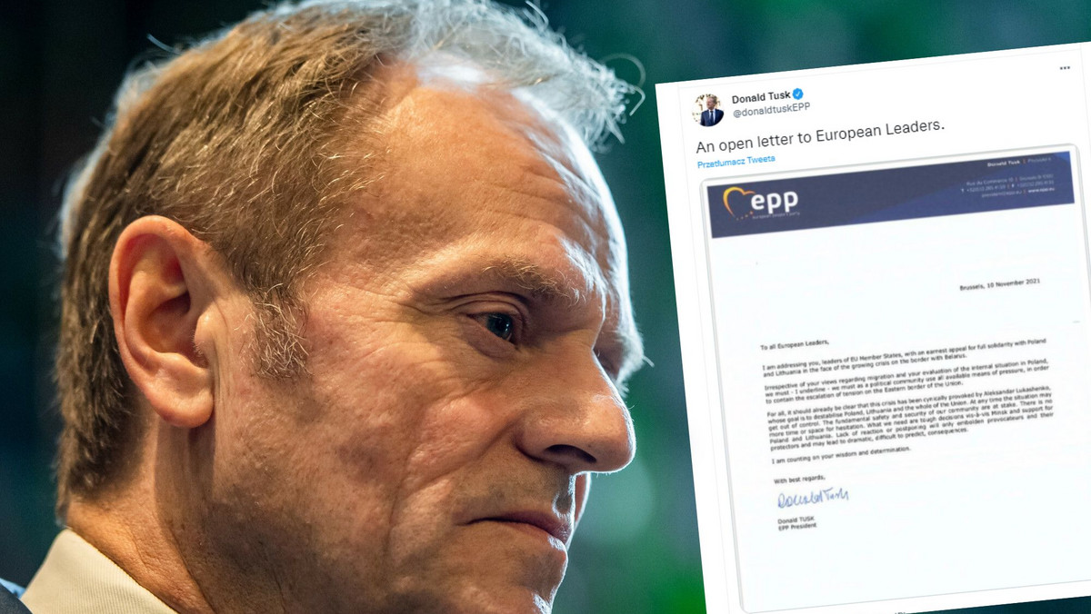 Kryzys migracyjny. Donald Tusk pisze list otwarty do przywódców europejskich