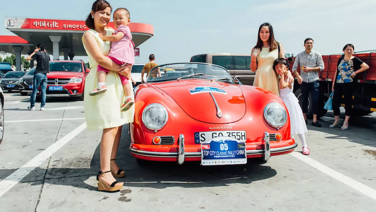 Klasyczne Porsche na trasach rajdów