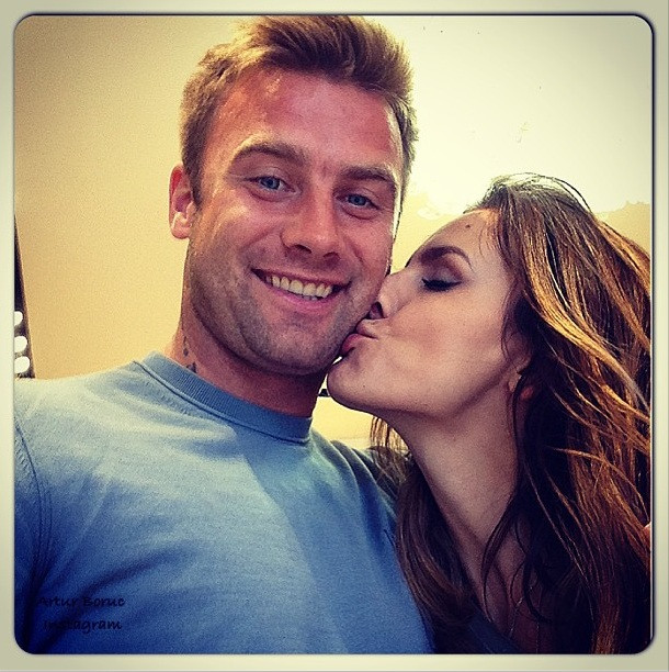 Artur Boruc i Sara Mannei