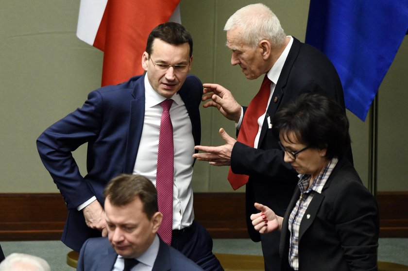 Mateusz Morawiecki z ojcem