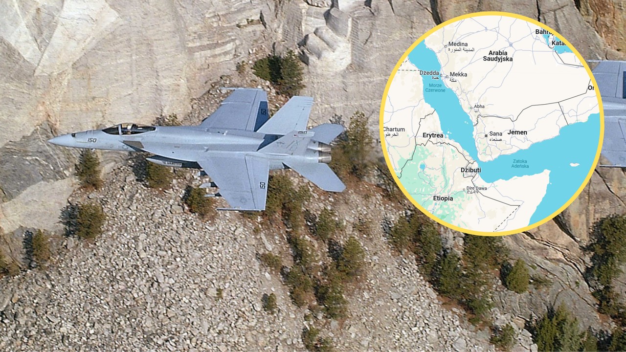 Amerykanie stracili myśliwiec za 60 mln dol. Maszyna patrolowała najważniejszy szlak