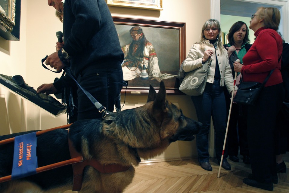 KATOWICE MUZEUM ŚLĄSKIE GALERIA OBRAZÓW DLA NIEWIDOMYCH