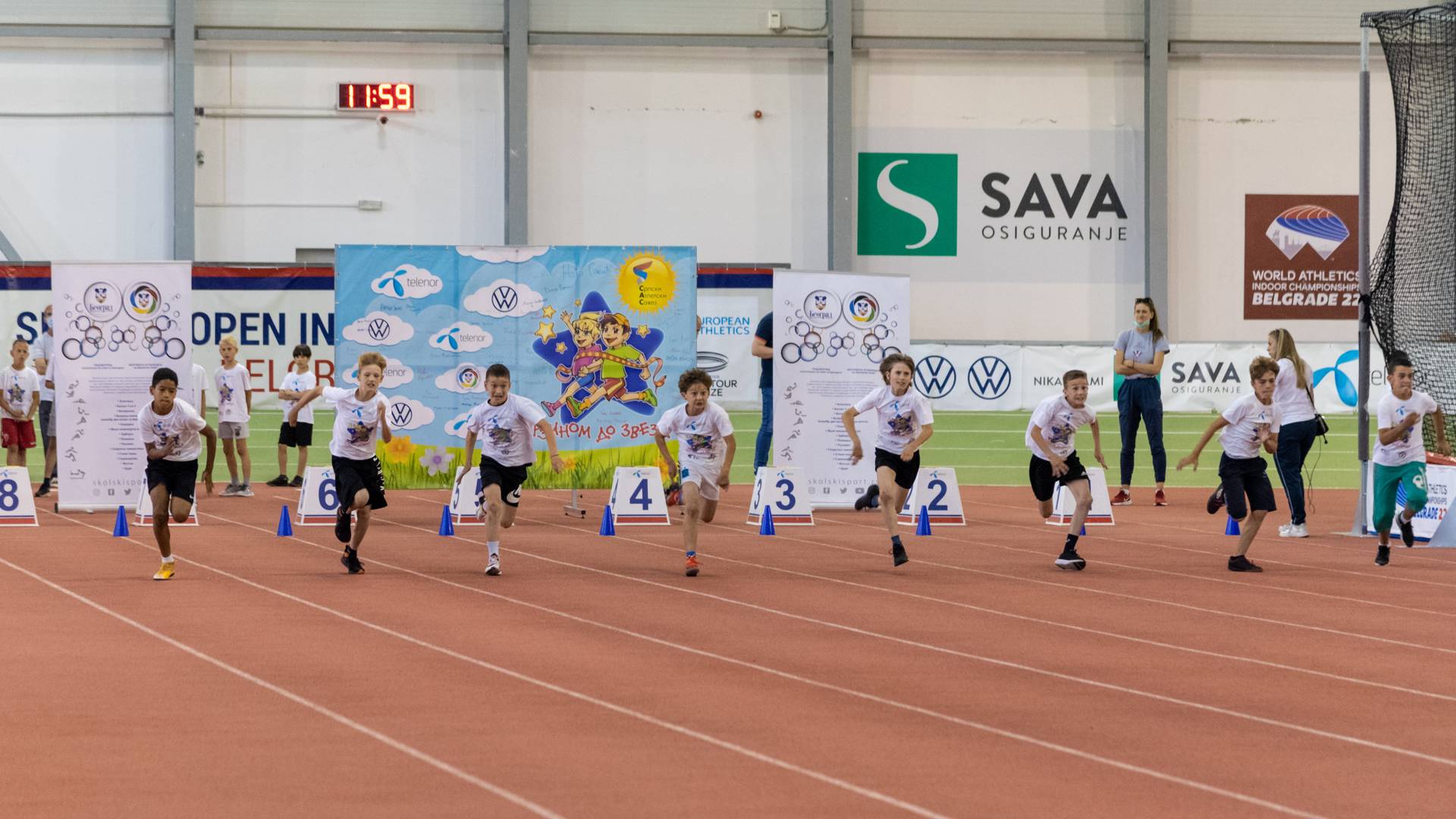 Milica i Mateja su najbrži beogradski klinci - pobedili su u trci koja uči decu koliko je sport bitan