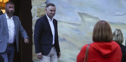 Prezydent Andrzej Duda wypoczywa w Juracie. A tak zaczął swoją wizytę