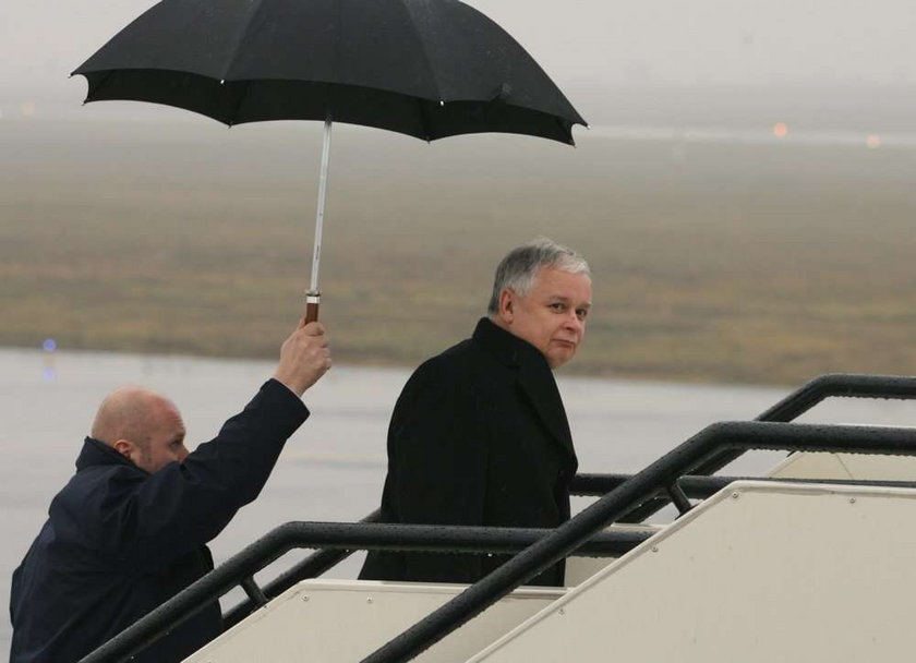 Lech Kaczyński, samolot, prezydent