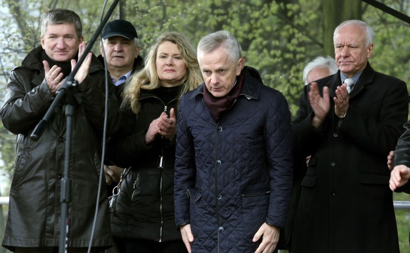 Jerzy Wenderlich, Katarzyna Piekarska, Marek Dukaczewski P i gen. policji Adam Rapacki