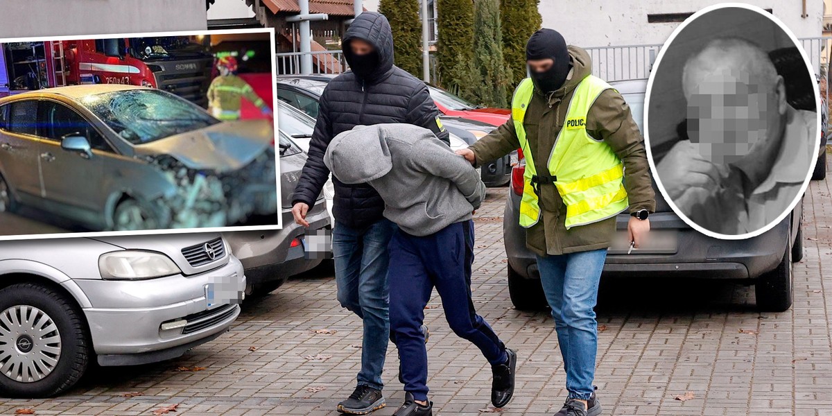 Łukasz P. spowodował śmiertelny wypadek po pijanemu, zabił 66-letniego taksówkarza z Częstochowy.