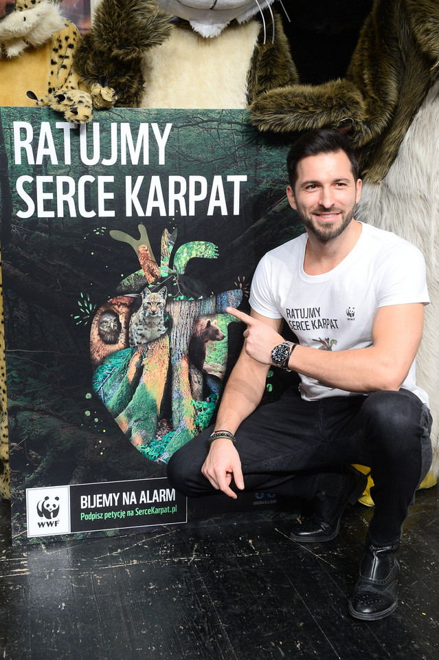 Rafał Maślak wsparł akcję WWF