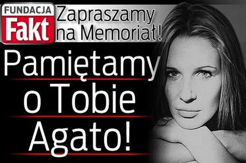 Fundacja Faktu prosi: weź udział w Memoriale Agaty Mróz-Olszewskiej!