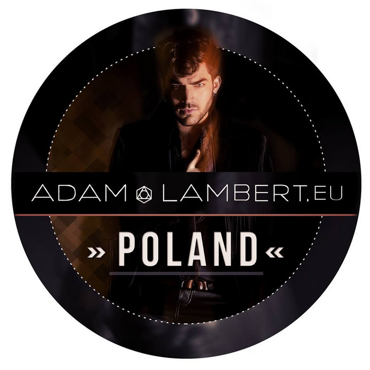 Adam Lambert Poland - logo