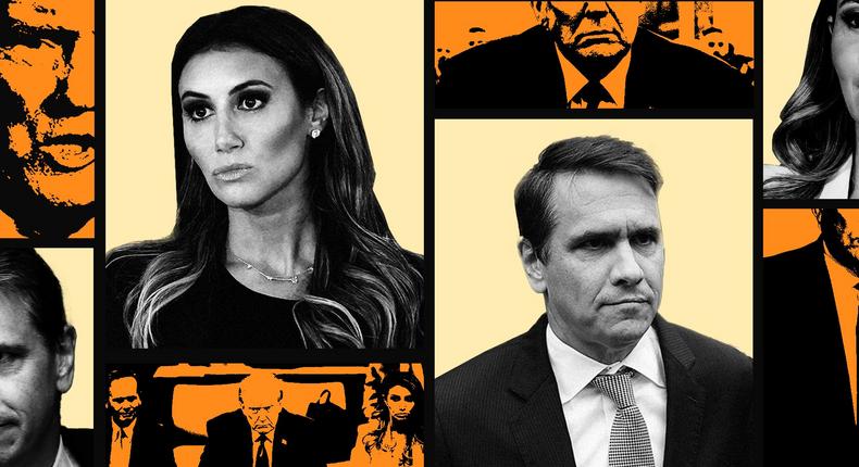 Former President Donald Trump's lawyers, including Todd Blanche and Alina Habba, have clashed in court with the judges overseeing his trials.Justin Sullivan /Getty, Eduardo Munoz Alvarez/Getty, Win McNamee/Getty, Timothy A. Clary/Getty,	James Devaney/Getty,	Pacific Press/Getty, Tyler Le/BI