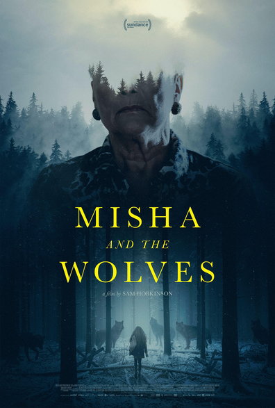 "Misha i wilki" - plakat filmu dokumentalnego 