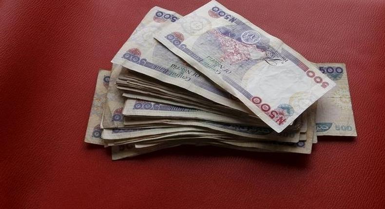 Nigerian naira notes are seen in this picture illustration March 15, 2016.  REUTERS/Afolabi Sotunde