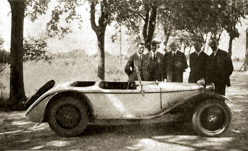 Rok 1928 - samochód WM