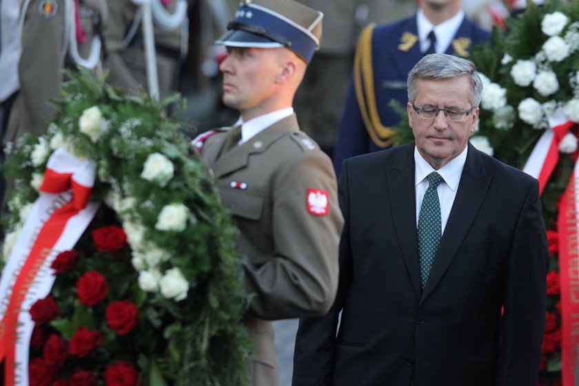 Tak Bronisław Komorowski pożegnał się z pracą