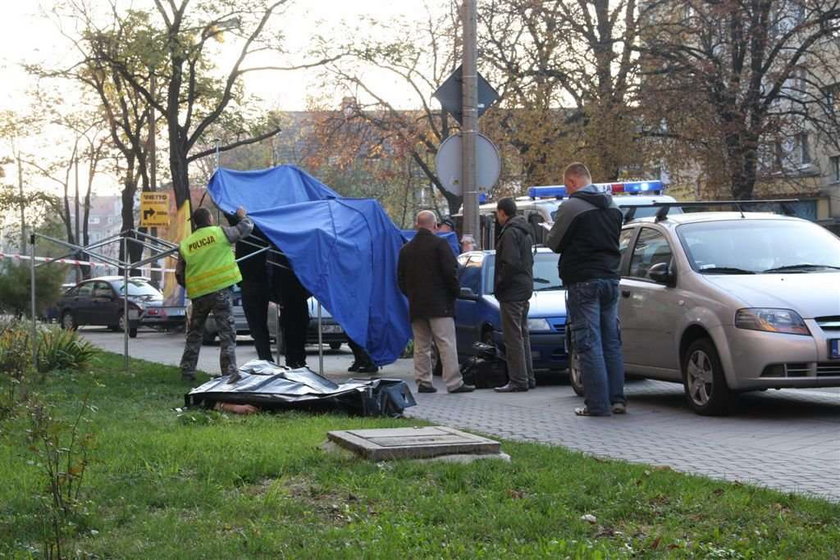 Morderstwo w centrum Opola! Dużo zdjęć