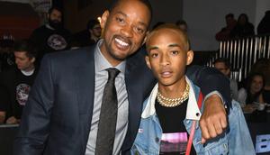 Will Smith and Jaden Smith at the Bright premiere on December 13, 2017.Kevin Winter/Getty Images
