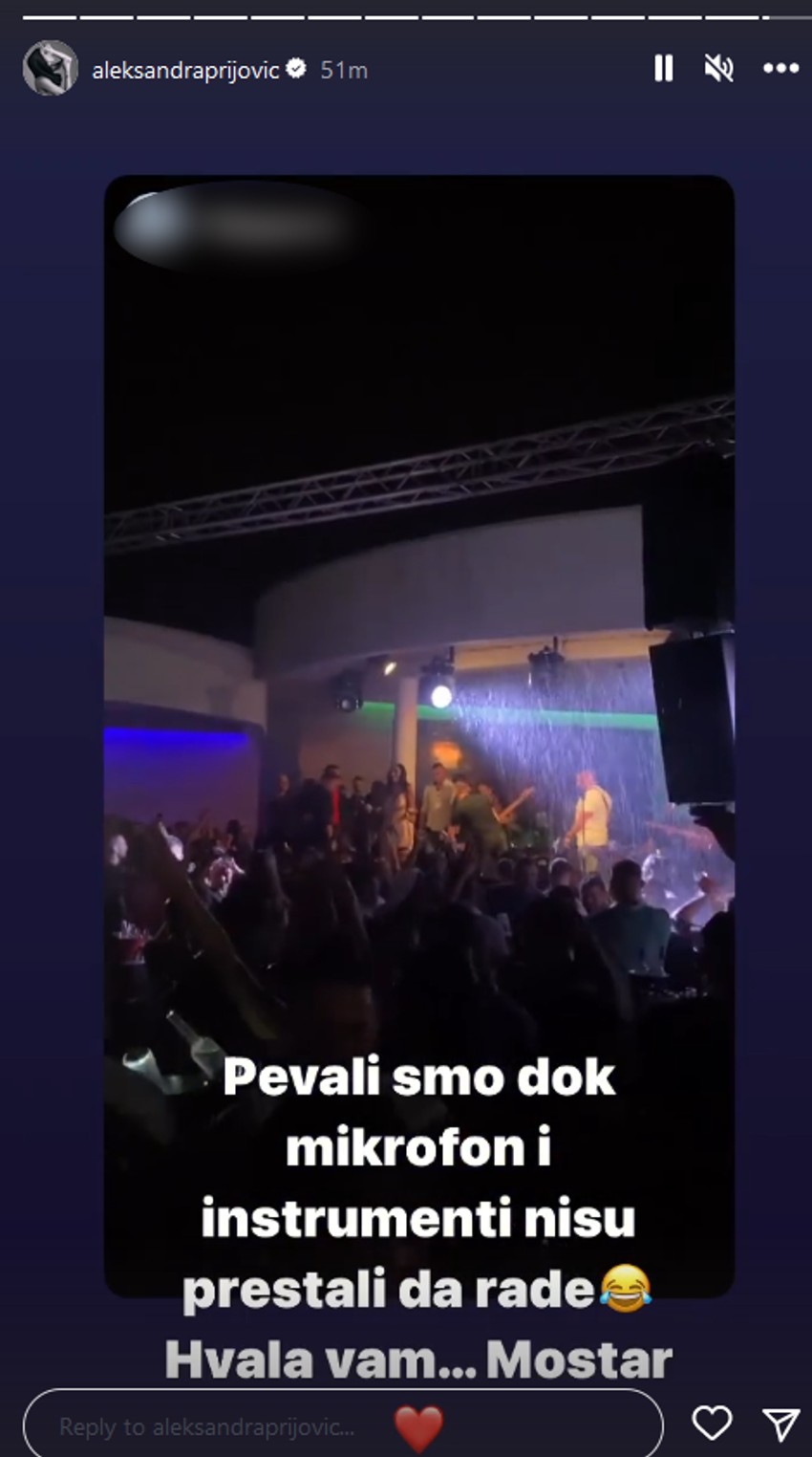 Aleksandra Prijović se oglasila