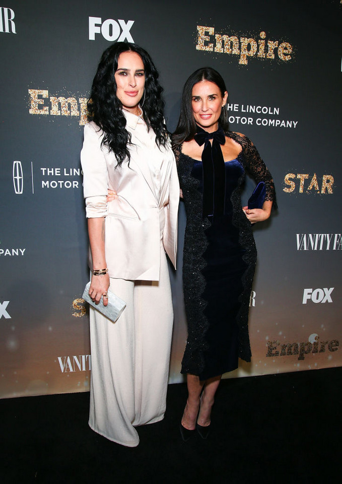 Piękne matki i ich córki: Demi Moore i Rumer Willis