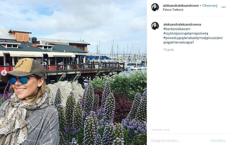 Ola Kwaśniewska w Monterey