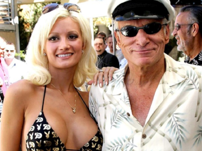 Holi Medison i Hju Hefner