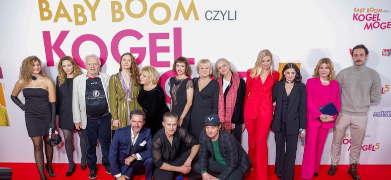 Premiera filmu "Baby boom, czyli Kogel Mogel 5". Luksusowa Julia Wieniawa, koronkowa Ola Hamkało [FOTO]