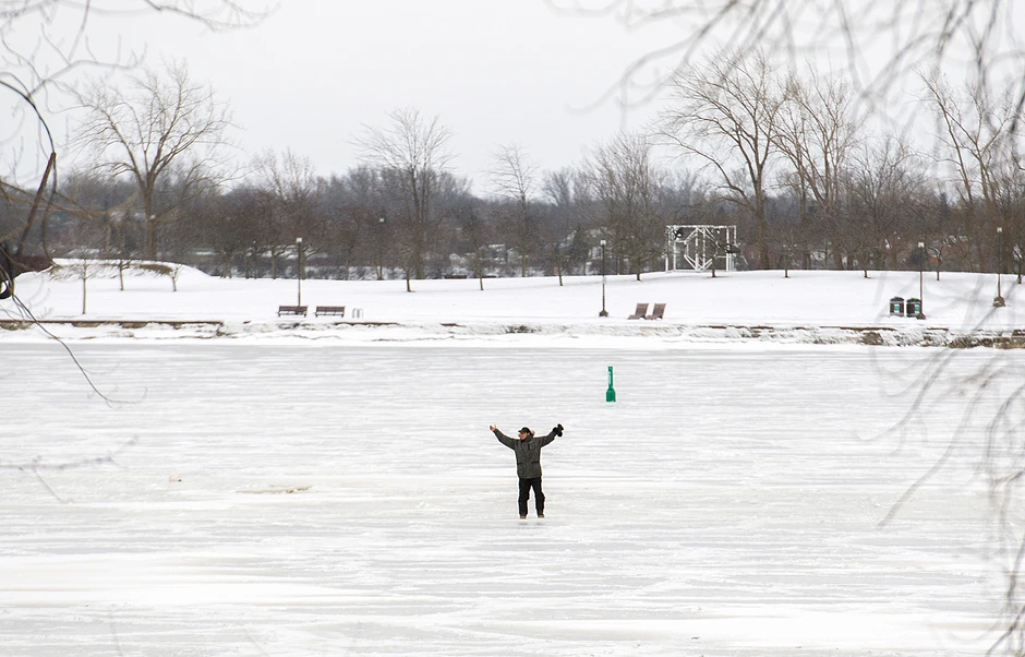 Sneg u Kanadi - Montreal