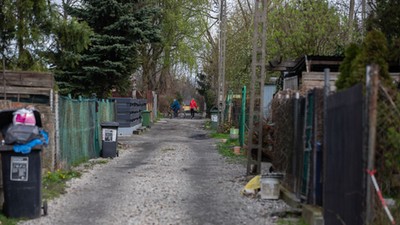 Ulica na Osiedlu Maltańskim w Poznaniu