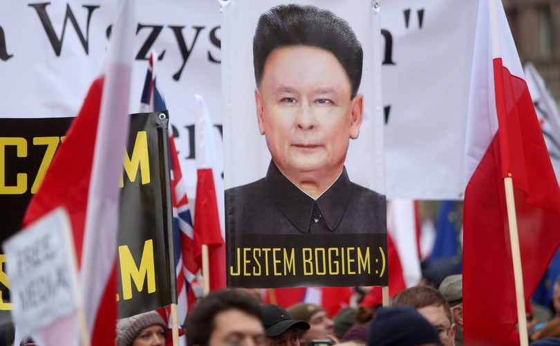 Demonstracja KOD w Warszawie