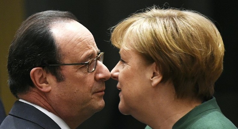 France and Germany want some in the EU to go 'further and faster'