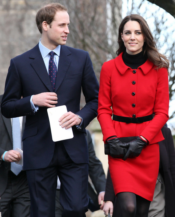 Kate Middleton i książę William na Uniwersytecie St. Andrews w 2011 r.