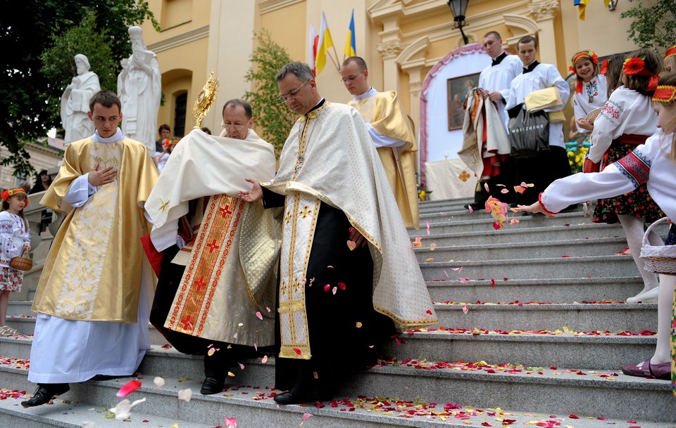 PRZEMYŚL PROCESJA BOŻE CIAŁO