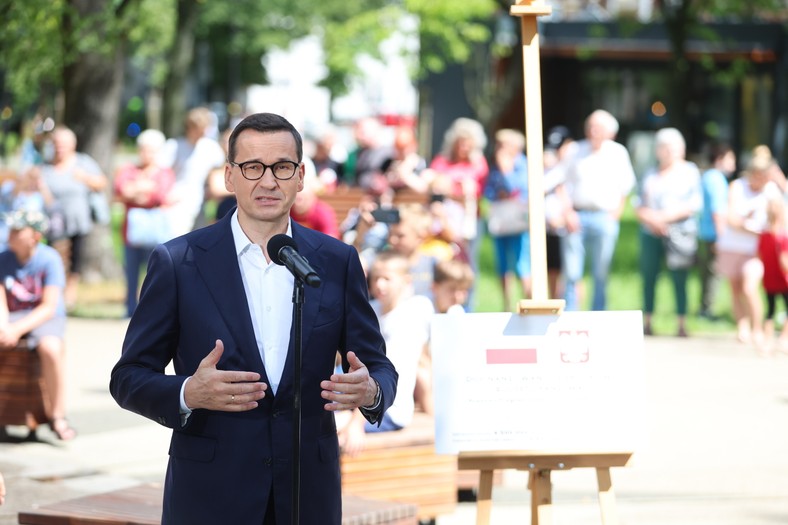 Mateusz Morawiecki w Rudzie Śląskiej 