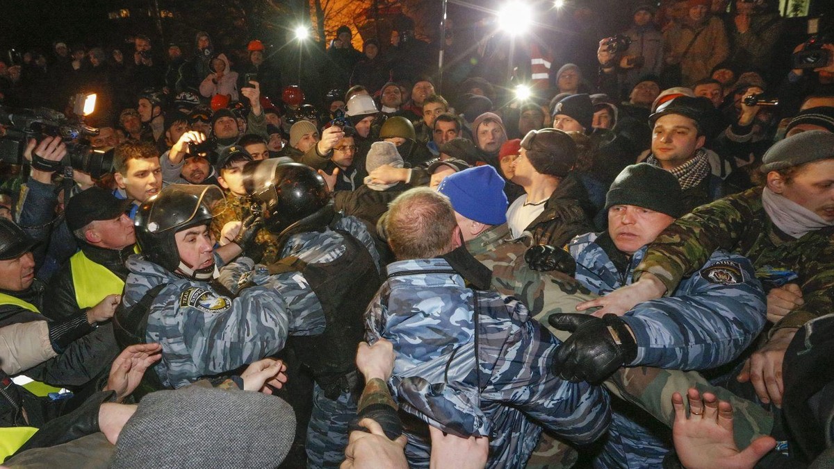 UKRAINE EU PROTEST 