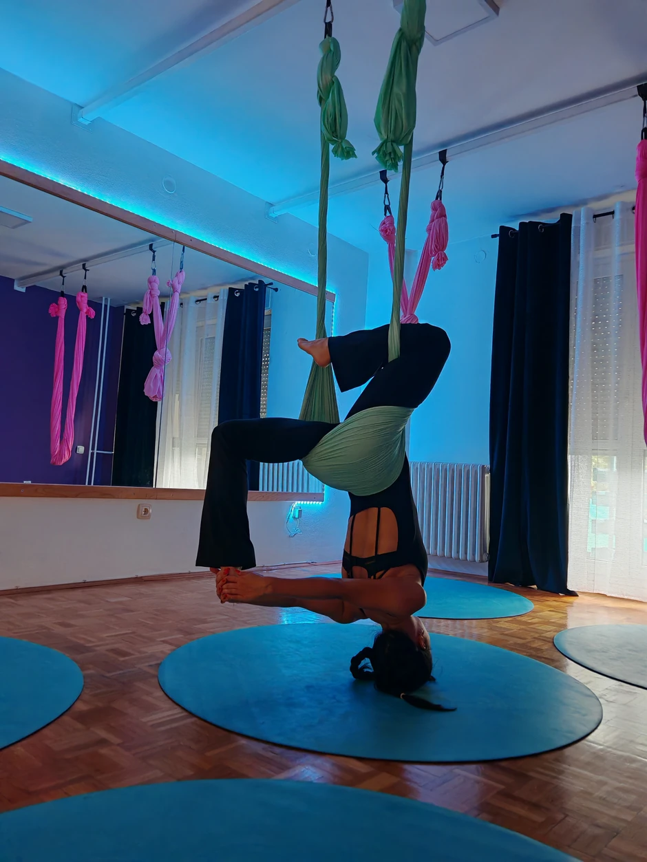  "Svako može pronaći svoj ritam i svoj nivo u aerial praksi."