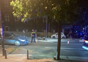 Teška nesreća u cenrtu Beograda