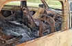 Nieprawidłowy przewóz spalonego pojazdu