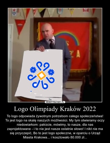 Kraków 2022 logo - mem