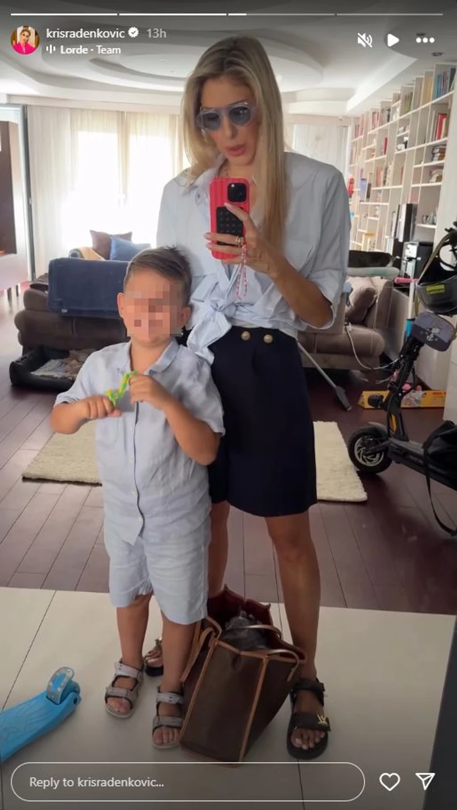 Kristina Radenković, objava