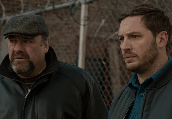 Tom Hardy i James Gandolfini w filmie 'Brudny szmal'