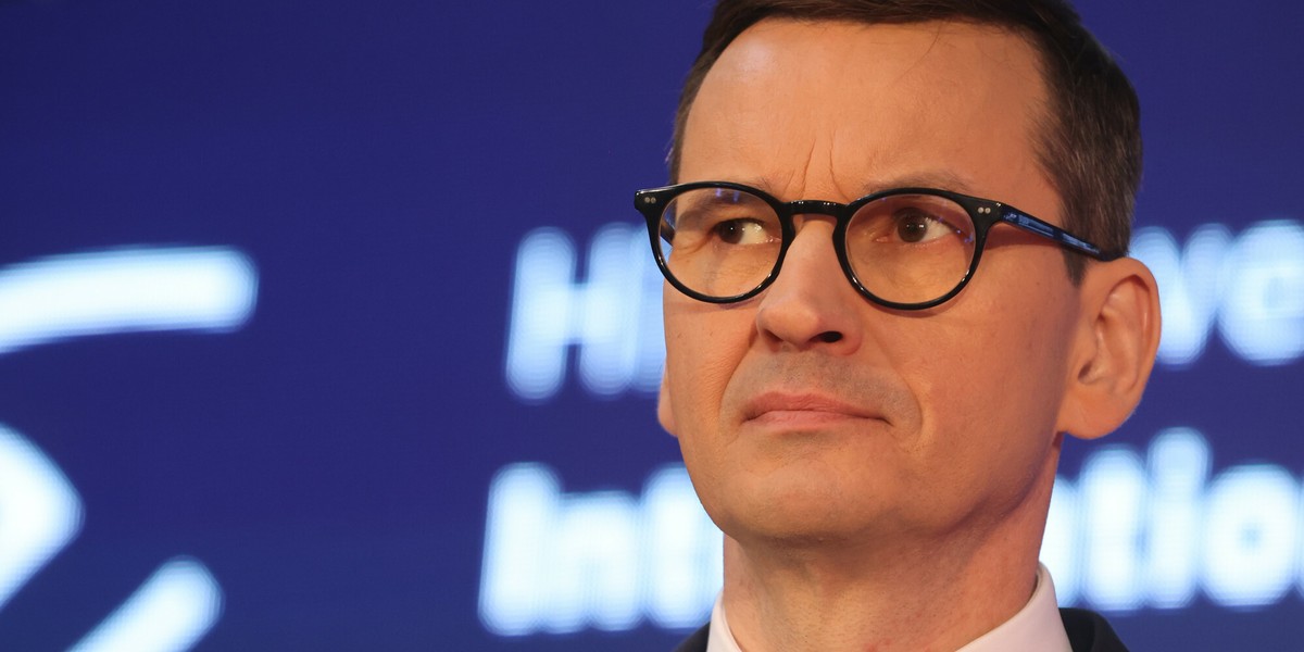 Premier Mateusz Morawiecki