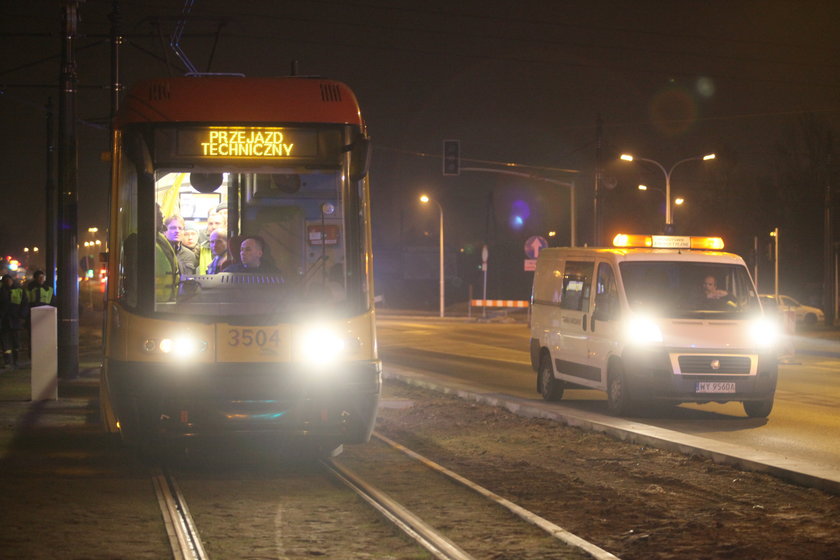 Tramwaje na nowym torowisku