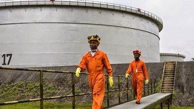 Nigerian oil production