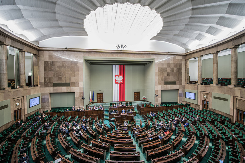 Sejm sala posiedzeń