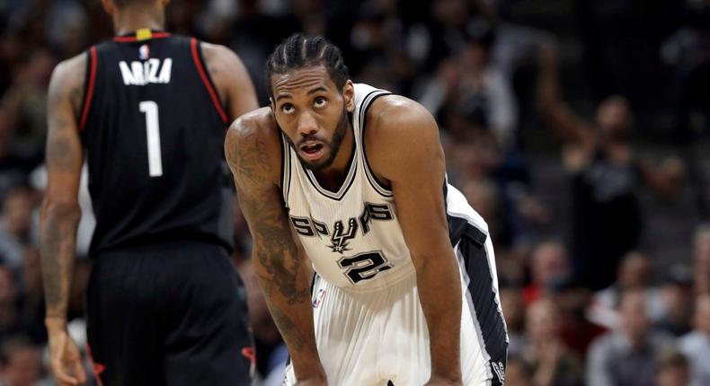 Kawhi Leonard has become the leader of these Spurs at 25 years old.