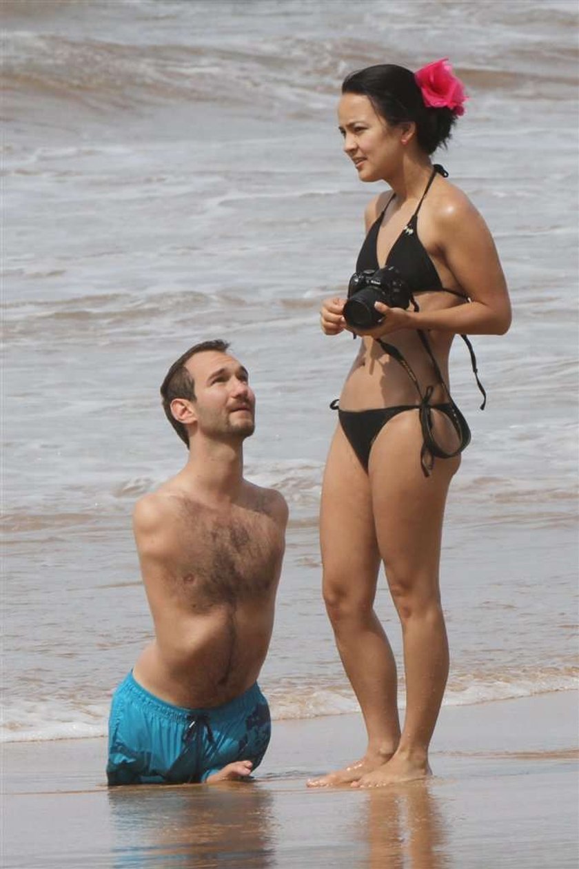 Nick Vujicic w podróży poślubnej