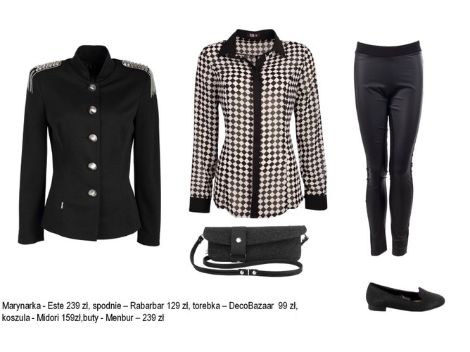 Jesienne stylizacje na bazie marynarki