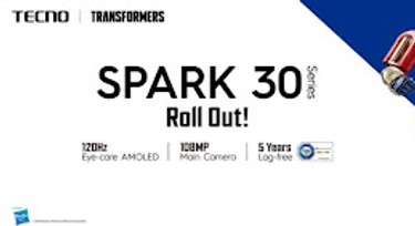 TECNO SPARK 30 series launches TRANSFORMERS edition, offering top durability