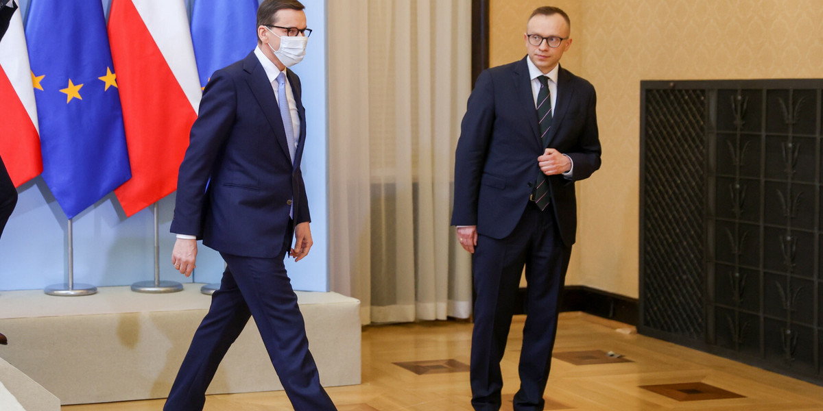 Rząd zapowiedział zmiany w Polskim Ładzie w zeszłym tygodniu podczas konferencji prasowej.